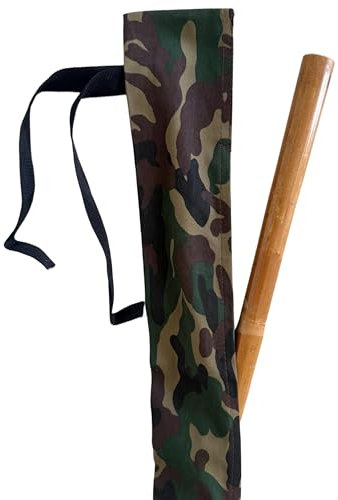 BO Stab Camouflage Tragetasche Langstock, 200 cm, Baumwolle, mit Schnürung