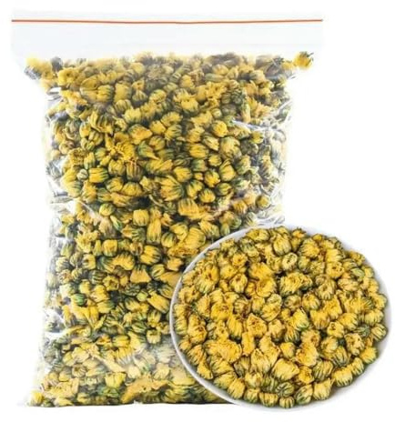 QIUMING Fiori secchi di matricaria Naturale per Candele aromatiche, Profumo di crisantemo Bianco, Essenza di tè per Donne