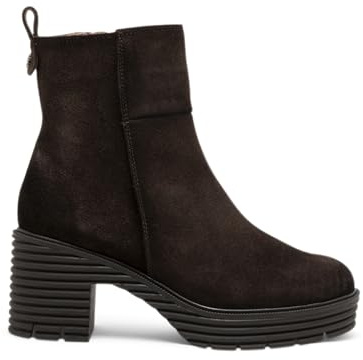 Porronet Botas De Serraje Con Cremallera Moka Michelle