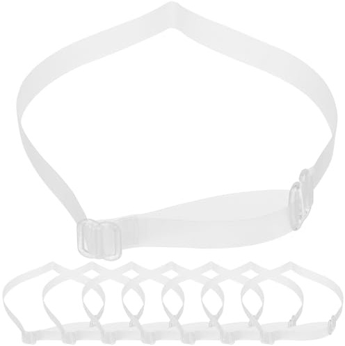Alipis Cinturini Elastici per Tacchi Alti 8 Pezzi Trasparenti Regolabili, Fissatori del Tallone Resistenti e Pratici, Accessori per Scarpe da Donna per Migliorare Aderenza e Comfort