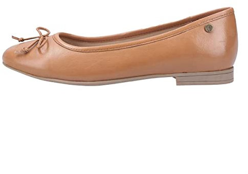 Hush Puppies Women's Naomi Closed Toe Ballet Flats, Brown (Tan Tan), 6 UK
