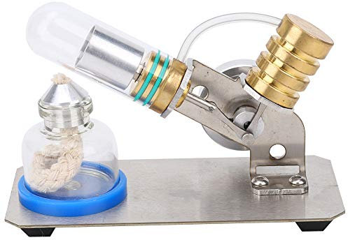 Garosa Heißluft Stirlingmotor Bildung Spielzeug Strom Leistung V Typ Stirlingmotor Motor Modell Physik Experiment Pädagogisches Spielzeug