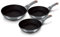 Berlinger Haus Moonlight 3er Set Pfannen Induktion 20-24 - 28 cm, geschmiedetes Aluminium, Antihaftbeschichtung, Titan ohne PFOA, modernes Design, geeignet für alle Küchen, Glaskeramik, Gas