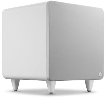 Cambridge Audio MSX Sub 300 - Subwoofer Activo 300W Potente Altavoz HiFi Graves con Doble Driver, Ajuste Frecuencia & Fase, Cine en Casa & Sistemas Estéreo – Blanco