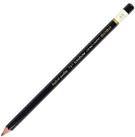 Tombow 51505 MONO Drawing Pencil, 4B, Graphite 12-Pack
