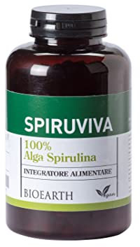 Bioearth Spiruviva 100% Alga Spirulina 540 Compresse