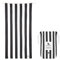 Dock & Bay Beach Towel - Quick Dry, Sand Free - Compact, Lightweight - 100% Recycled - Includes Bag - Cabana - Kamari Charcoal - Large (160x90cm, 63x35)