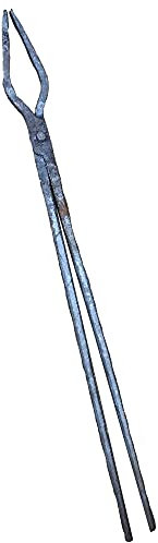 Pince de forge Pince à lingots en aluminium Tenailles de forge pour Forgeron Forgeron Anvil Forge Tenaille de forgeron 40/50/60/80/100/120cm pour Forgeron Débutant,100cm