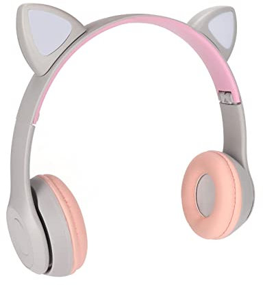 Casque de Chat Bluetooth sur L'oreille Casque de Jeu Stéréo Antibruit pour , pour Gaming, pour Ordinateur de Bureau Portable