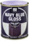 MIXEL Navy Blue Gloss Non-Drip Paint, Easy-To-Apply, Quick Drying Formula, DIY Projects, Perfect For Wood, Metal, Plastic, Interior And Exterior Use, Long-Lasting, 300ml, (1 Pcs)