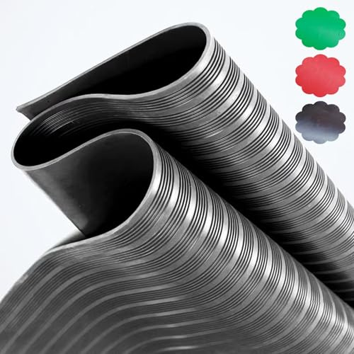 Customizable Insulating Switchboard Mat 6/10/ 15/25/ 35 kV, Smooth or Ribbed Anti-slip Surface Electrical Safety Mat, High Voltage Rubber Insulation Floor Mat