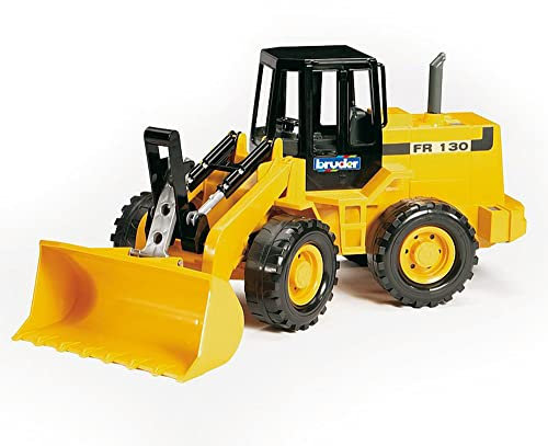 bruder 02425 - Gelenkradlader FR 130 - 1:16 Fahrzeug, Frontschaufel, Baustelle, Baufahrzeug, Baumaschine, Spielzeug