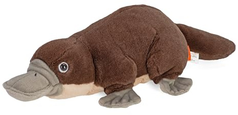 Wild Republic Ornitorrinco, Cuddlekins, Animales de Peluche, 30 cm, Regalo Recién Nacido, Peluches para Niños, Juguete de Peluche, Peluches para Niñas, Relleno Elaborado con Botellas Recicladas