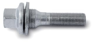 H&R Bullone Ruota Piatto con rondelle M12x1.25 - Lunghezza 59mm (pe. compatibile con Citroën, Peugeot)