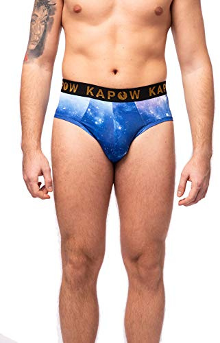 Kapow Meggings Slip da Uomo Biancheria Intima da Uomo (Starlord, M)