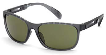 Adidas Herren SP0014 Sonnenbrille, Grey/Other/Green, 62