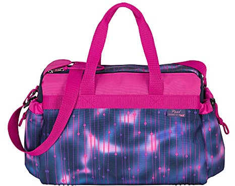 Pearl - Herz - McNeill Schulsporttasche Sporttasche Schwimmtasche mit NASSFACH Freizeittasche Kindertasche