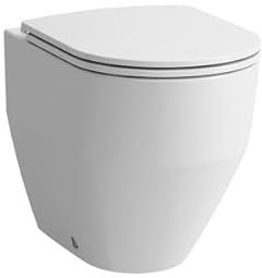 Laufen PRO Combiné WC au sol, chasse deau basse, près du mur, 360x530mm, H822956A000001, Couleur: blanc