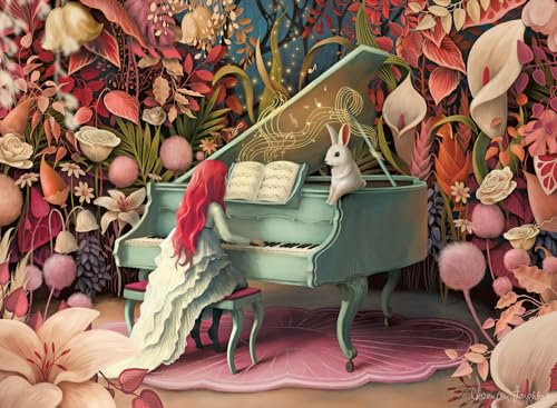 Ravensburger Rabbit Recital 500 Piece Jigsaw Puzzle for Kids Age 10+