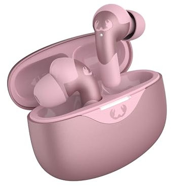 Fresh 'n Rebel Twins Ace Écouteurs Bluetooth Intra-Auriculaires avec Réduction de Bruit Active Hybride, Écouteurs sans Fil, ENC Microphone, Résiste aux éclaboussures (IPX4), 34h D'Autonomie (Roze)