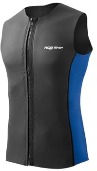 F Fityle Haut de Combinaison de plongée sans Manches, Gilet de plongée en néoprène, Gilet de plongée avec Tuba, Combinaison Thermique, Gilet de plongée à