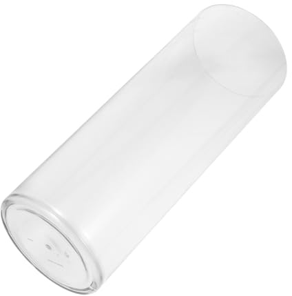 Alipis Soporte para Paraguas Transparente Redondo 15x40 Cm Pet, Resistente y Compacto para Almacenamiento en Hogar, Organizador Versátil para Paraguas y Bastones, Secado Rápido, 1 Unidad