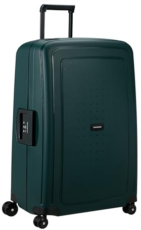 Samsonite S'Cure - Spinner L, Koffer, L 75 cm, 102 L, Grün (Dark Teal)