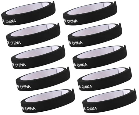 Generisk bordtennistejp, sponge paddle Edge Guard, Stötmotstånd, racketskydd, förebyggande kant sprickbildning eller chippning, för träning sessions matcher och turnament, 40 x 0,39 x 0,06 tum