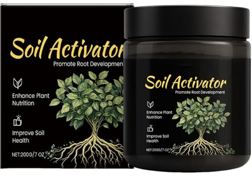 Soil Pro Activator,200G Soil Activator for Plants,Soilactivator for Fruit Trees-Promotes Root Growth & Nutrient Uptake for Garden,Lawns,Indoor & Outdoor Plants (1pc)