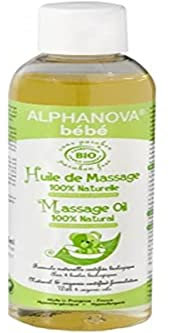 Alphanova Huile de massage amande douce macadamia 100ml