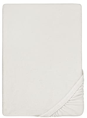 biberna Frottee-Stretch-Spannbetttuch 0012344 grau 1x 90x190 cm - 100x200 cm