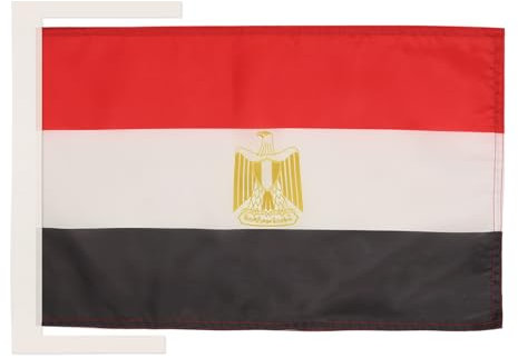 AZ FLAG - Flagge Ägypten - 45x30 cm Mit Kordel - Arabische Republik Ägypten Fahne 30 x 45 Cm - Flaggen