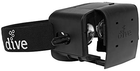 Durovis Dive 5 - Cuffie per realtà virtuale - Set VR per giochi 3D, film, video, app di Google Play e App Store di Apple - per smartphone Android e iOS: Apple / Samsung / LG / Sony / Huawei / HTC