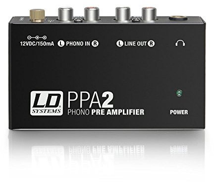 LD Systems PPA 2 - Préampli Phono avec correction RIAA