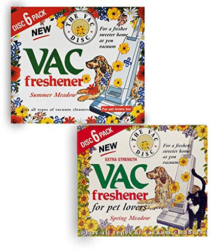 Vac Vacuum Cleaner Freshener Spring and Summer Meadow Hoover Disc For Pet Lovers, Air Freshener - Combo Pack(12 Disc)