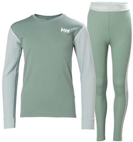 Helly Hansen Júnior Unisex Jr HH LIFA Conjunto Activo, Cactus, 12