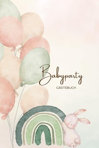Babyparty Gästebuch I Baby Shower I Erinnerungsbuch Babyparty I Geschenk zur Babyparty I Baby Shower Gästebuch zum selber gestalten