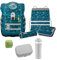 Sealife Schulranzen Set Orca Wal Blau für Jungen 1.-4. Klasse, McNeill Ergo Complete Schultasche, Ergonomisch, Leicht 1.150 Gramm, Geräumig 20 L Volumen, Nachhaltig (8-teilig mit Lunch-Set)