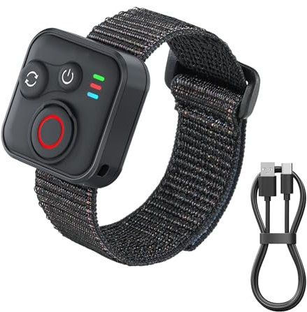 Action Camera con telecomando Bluetooth per Insta360 X5/X4/X3/ACE PRO 2/ACE PRO/GO 3S/GO 3, portata 50 m, supporto wireless vlogging e registrazione azione azione