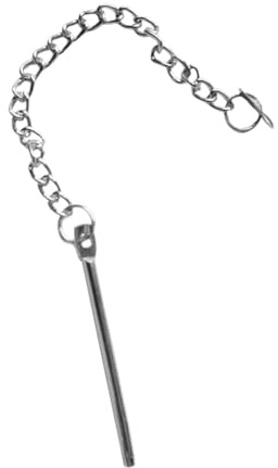 getuse Sangle de fixation réutilisable pour parasol de terrasse, chaîne de loquet de rechange multifonction pour la cour, la pêche à l'extérieur