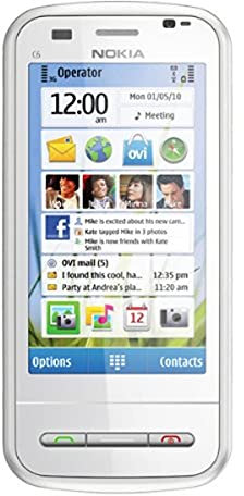 Nokia C6, 200 GB, Bianco