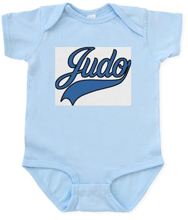CafePress Judo Infant Bodysuit Cute Infant Bodysuit Baby Romper Sky Blue