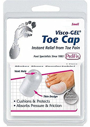 PediFix Visco-Gel Toe Cap, Small 1 ea (Pack of 4)
