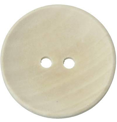 Handarbeit-Lieblingsladen Lot de 12 boutons élégants en bois naturel à 2 trous 30 mm à coudre