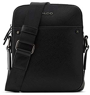 ALDO Men's Poani Crossbody Bag, Black
