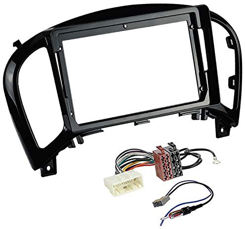 Sound-way - Kit Montage Cadre façade Adaptateur autoradio 9 Pouces Compatible avec Nissan Juke 2010+ / Infiniti ESQ 2014+ - KA22-106