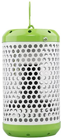 AIICIOO Reptilien Keramik Heizung Lampe mit Schutz Heizung Infrarot Reptilien Wärme Glühbirne mit Anti Hot Halterung Käfig für Bartagame Eidechse Schlange Schildkröte Beleuchtung 100W