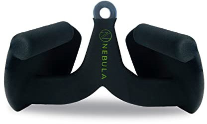 Nebula Power Bar Lat Pull Down Bar Attachments | Cable Pulley Machine System | At Home or Gym | For Weightlifting, Strength Training, Triceps, Back, Shoulders | 25cm Supinate Close Grip