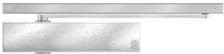 Der ECO Newton TS-62 B-SV Schließkraft 2 – 5 nach EN ist ein hochwertiger Türschließer Obentürschließer mit Gleitschiene und Montageplatte in eleganter RAL 9006 ECO silber Farbe