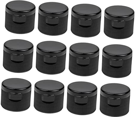Abaodam 40Pcs Replacement Plastic Bottle Caps for Sports Water Bottles Leak Lids with Sealing Compatible with Various Bottles for Team Sports and Outdoor